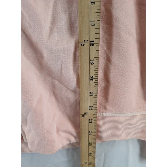 All in Motion Full Zip Hooded Sweatshirt Fleece Large Blush Pink Hoodie Jacket - Picture 6 of 8